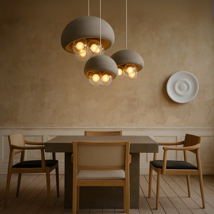 UID Wabi Sabi Lighting Dining Room