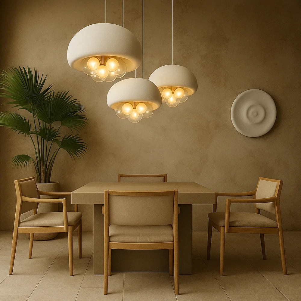 UID Wabi Sabi Lighting Dining Room