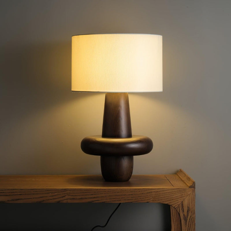 VASHTI Solid Wood Modern Table Lamp