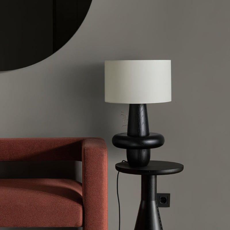 VASHTI Solid Wood Modern Table Lamp