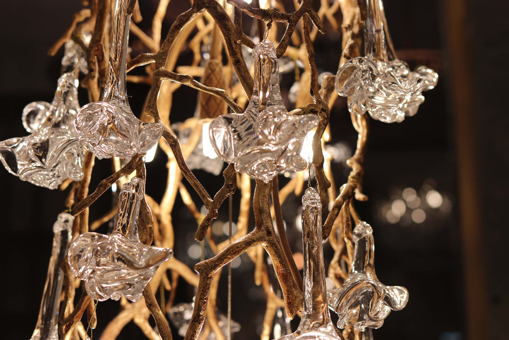 VONVY Long Tree Branch Light Fixture for High Ceilings6