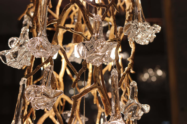VONVY Long Tree Branch Light Fixture for High Ceilings6