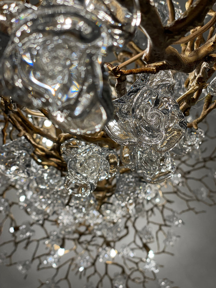 VONVY Long Tree Branch Light Fixture for High Ceilings7