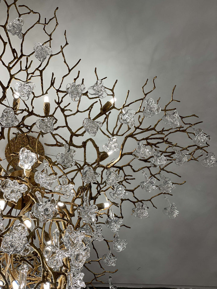 VONVY Long Tree Branch Light Fixture for High Ceilings9