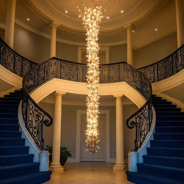 VONVY Long Tree Branch Light Fixture for High Ceilings