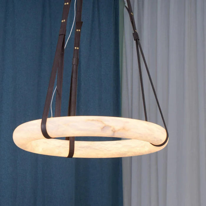 WITER Alabaster Pendant Light for Dining Room19