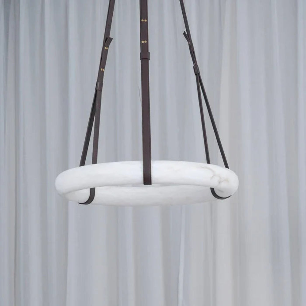 WITER Alabaster Pendant Light for Dining Room24