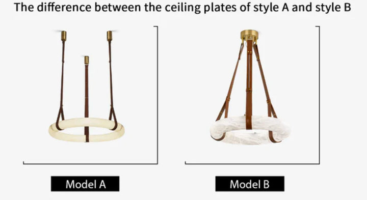 WITER Alabaster Pendant Light for Dining Room8