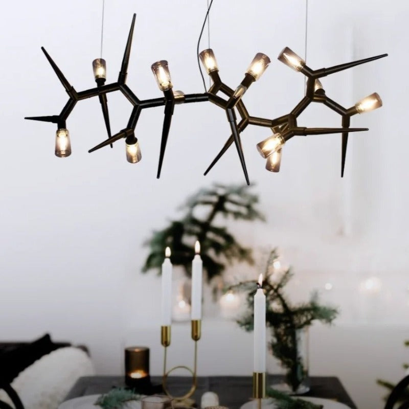 Black Thorn Tree Pendant Light Dining