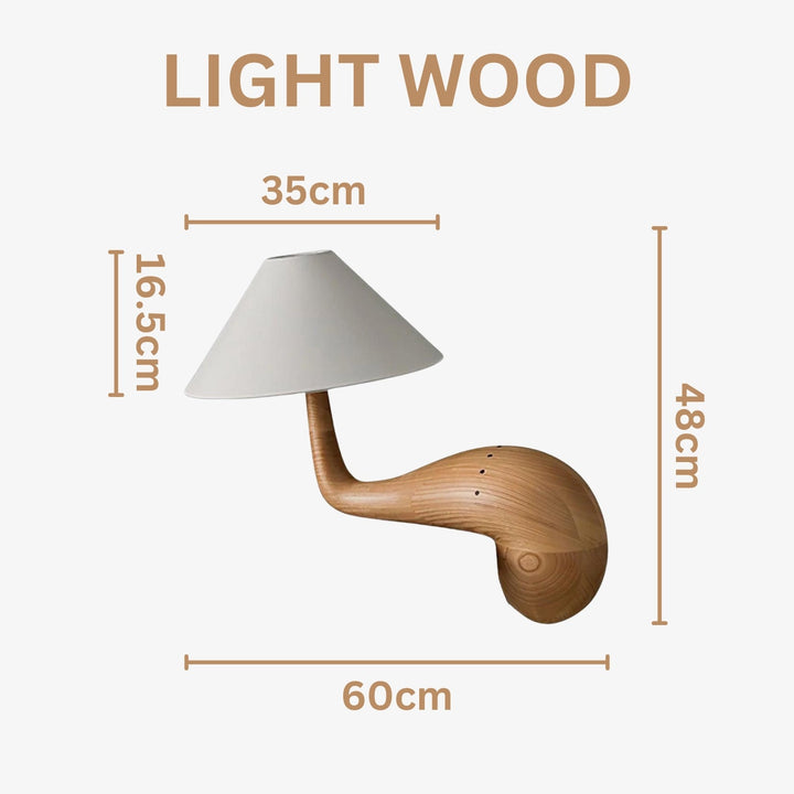 Wooden Unique Table Lamp