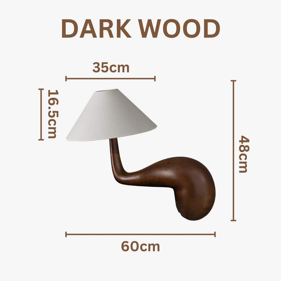 Wooden Unique Table Lamp