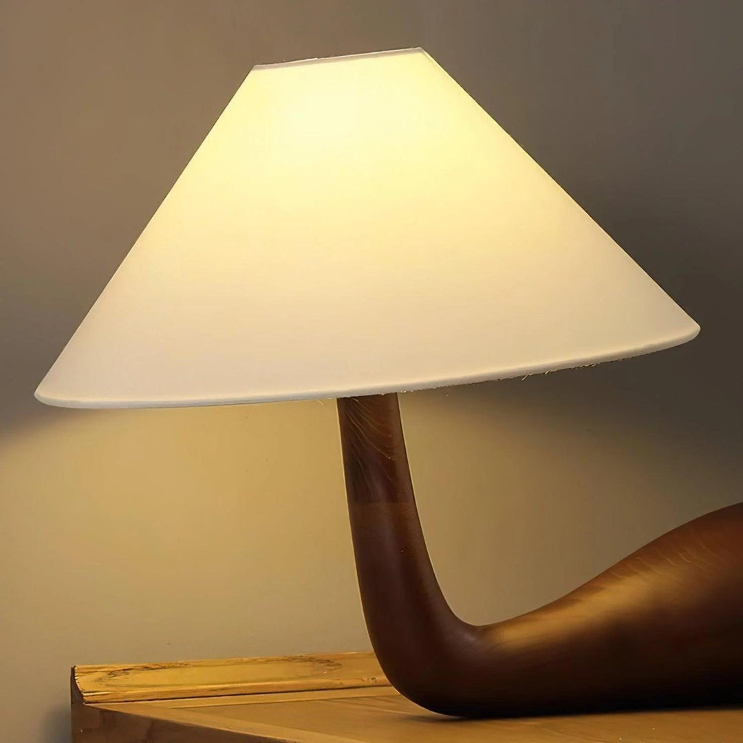 Wooden Unique Table Lamp