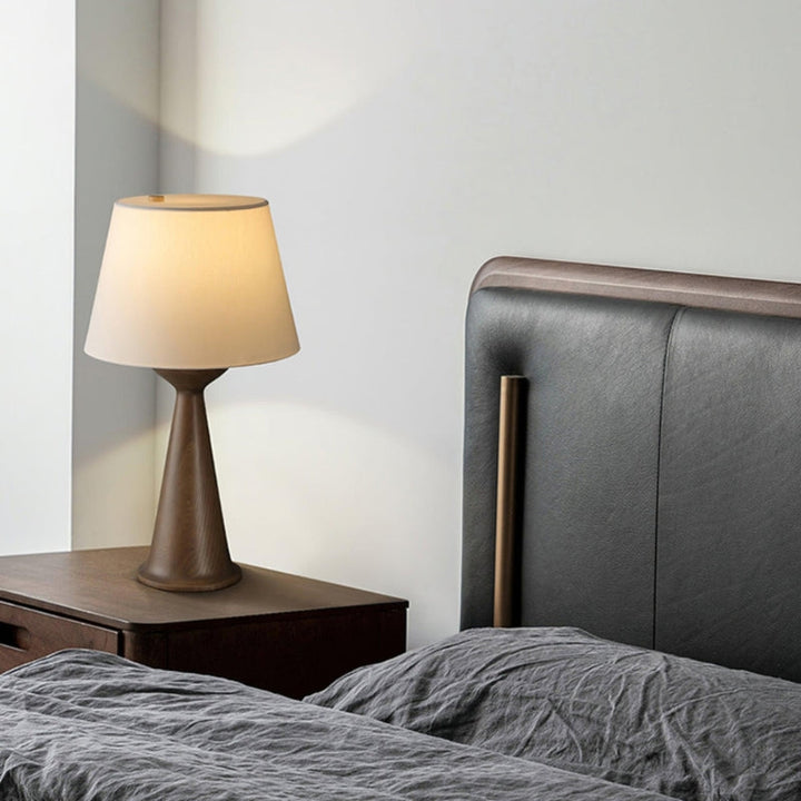 XYLA Wood Modern Table Lamp