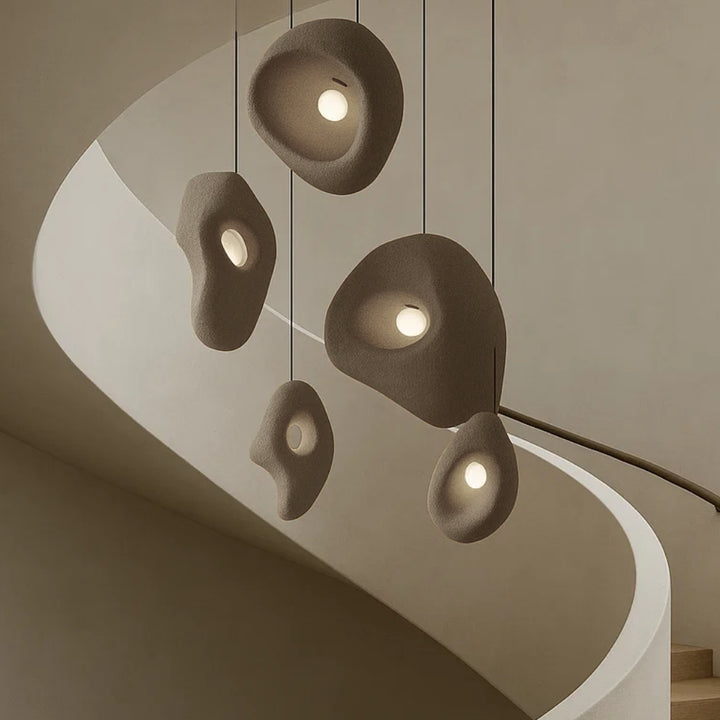 YUKI Wabi Sabi Staircase Pendant Light