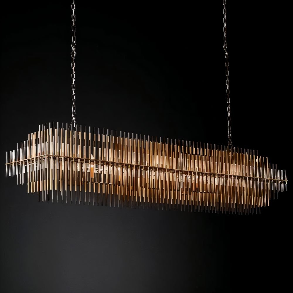 ANRA Crystal Linear Chandelier