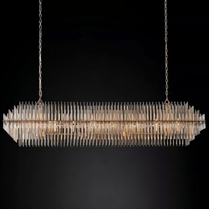 ANRA Crystal Linear Chandelier