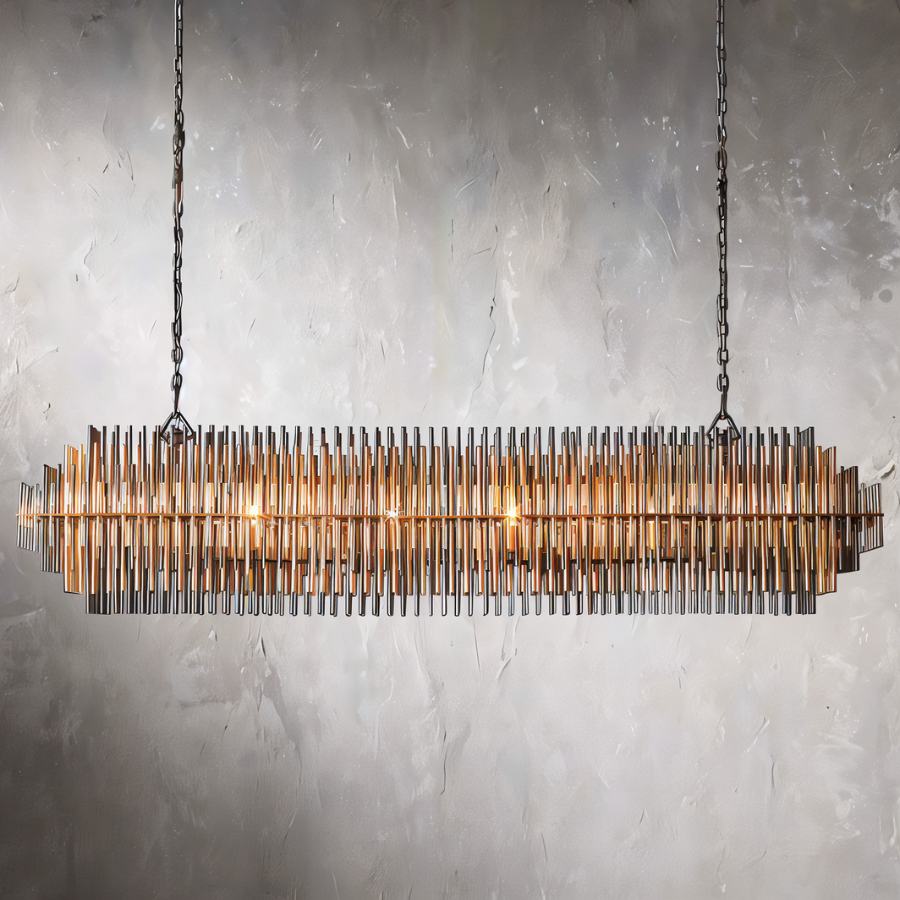 ANRA Crystal Linear Chandelier