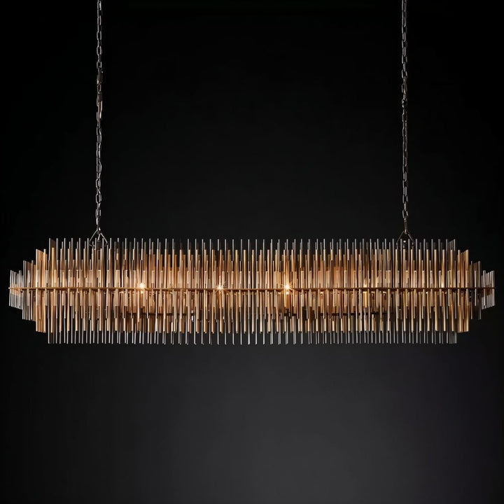 ANRA Crystal Linear Chandelier