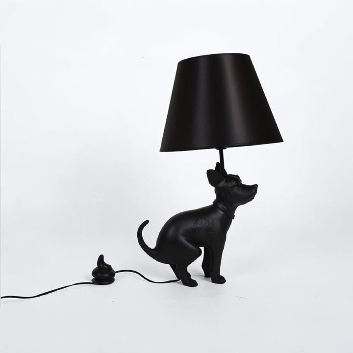 CUTIE Black Dog Table Lamp