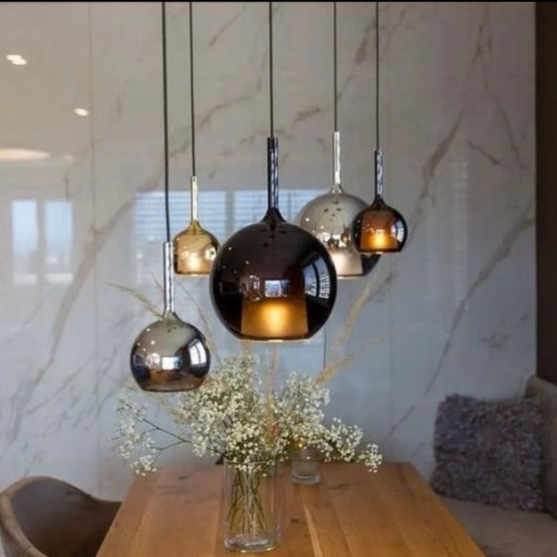 HAZI Globe Glass Pendant Light Nordic