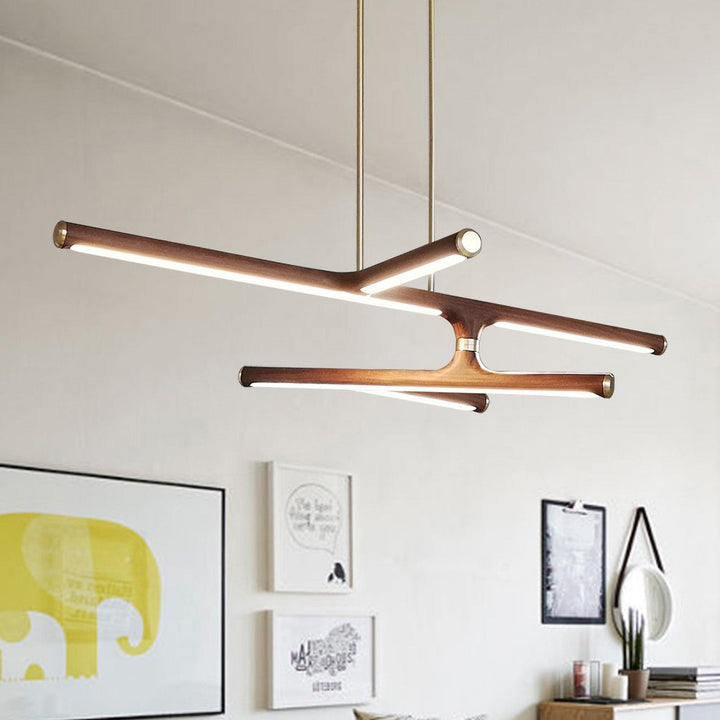 Custom BRANCH Wooden Pendant Light