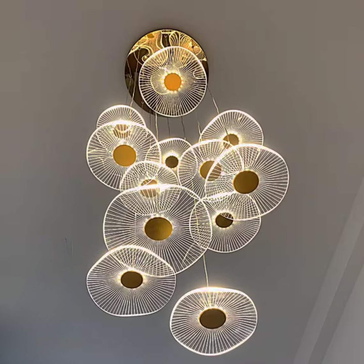 ART Gold Modern Pendant Light