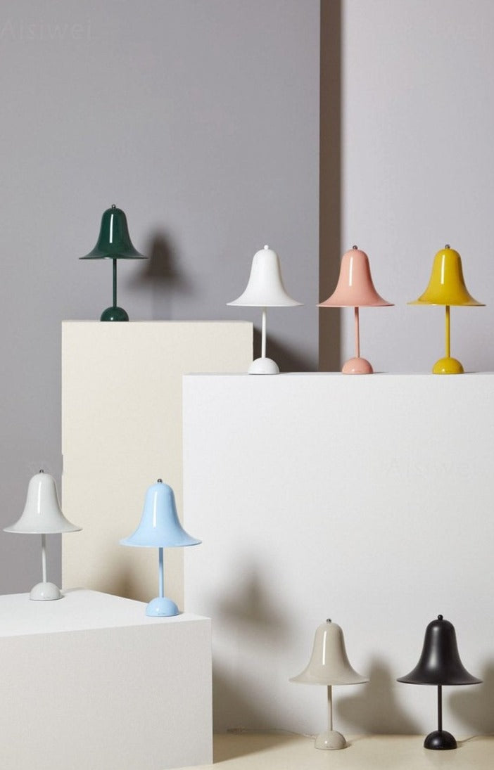 Black and White BELL Table Lamp