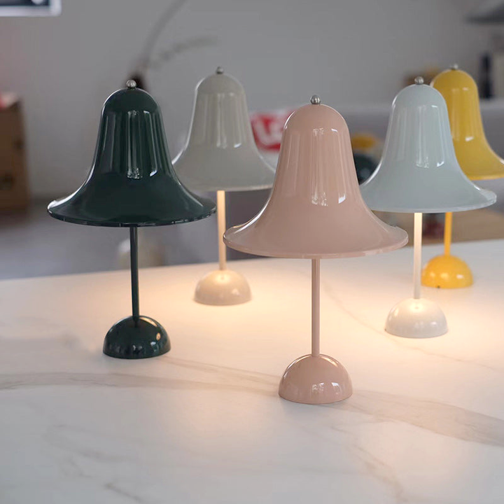 Black and White BELL Table Lamp