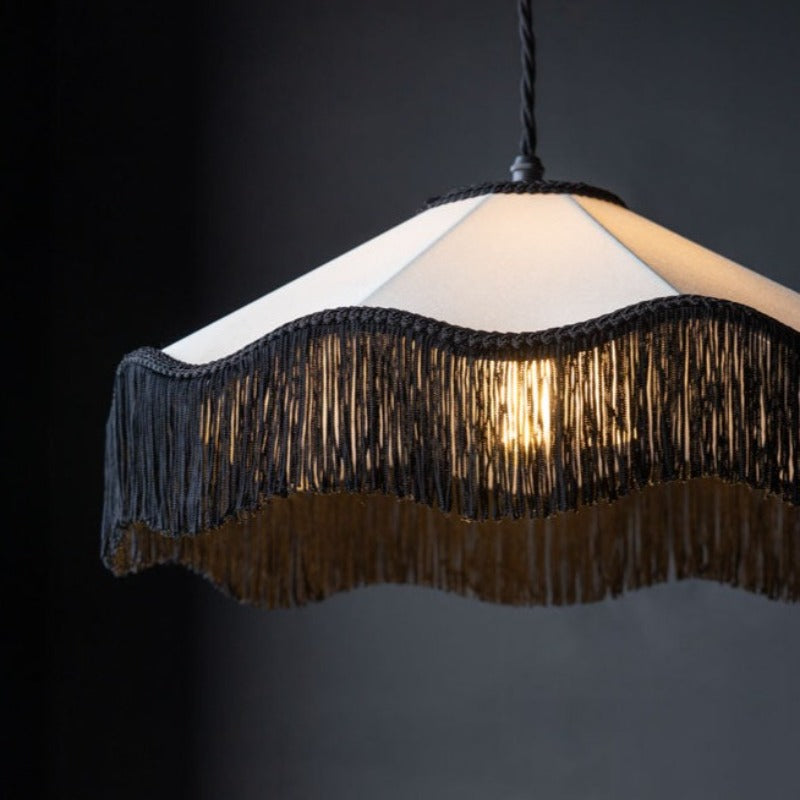 LAIA Vintage Cloth Pendant Light