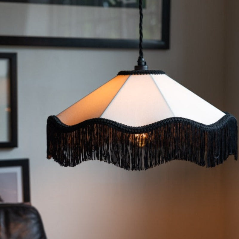 LAIA Vintage Cloth Pendant Light