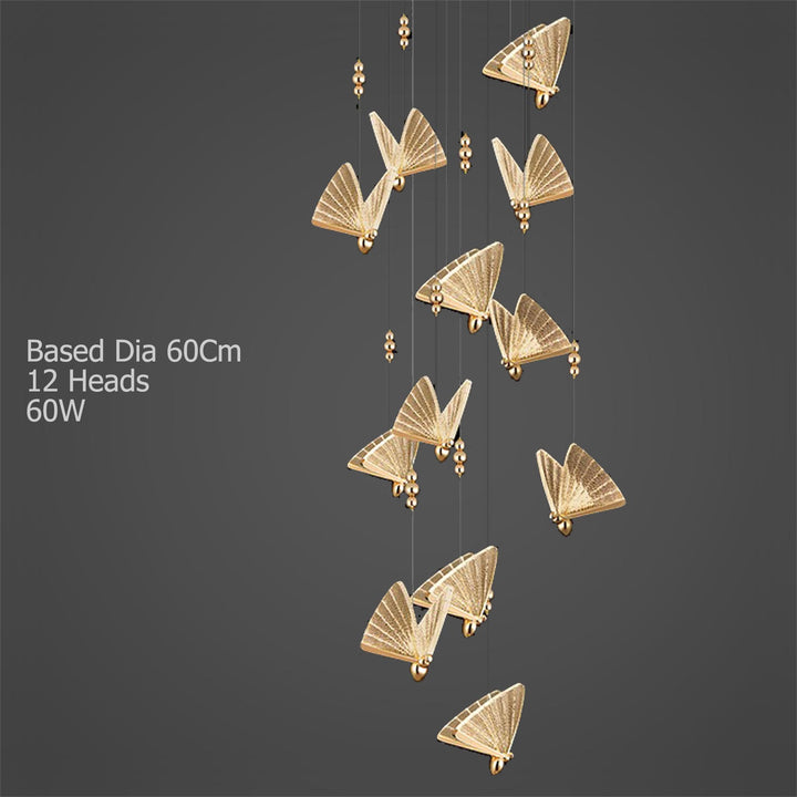 Butterflies Pendant Lighting Modern