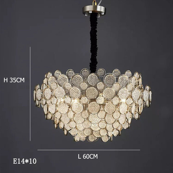 FLOATY Chandelier Crystals Pendant Light