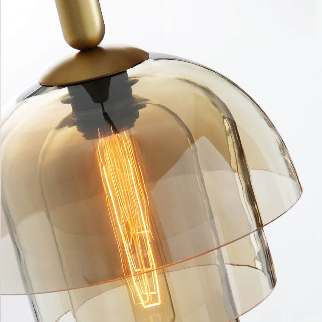 Butter Glass Pendant Light Modern