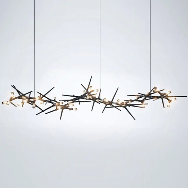 Black Thorn Tree Pendant Light Dining