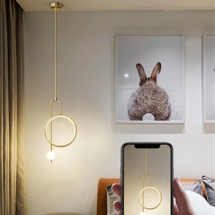 Best new ADDY Minimalist Round Pendant P5020