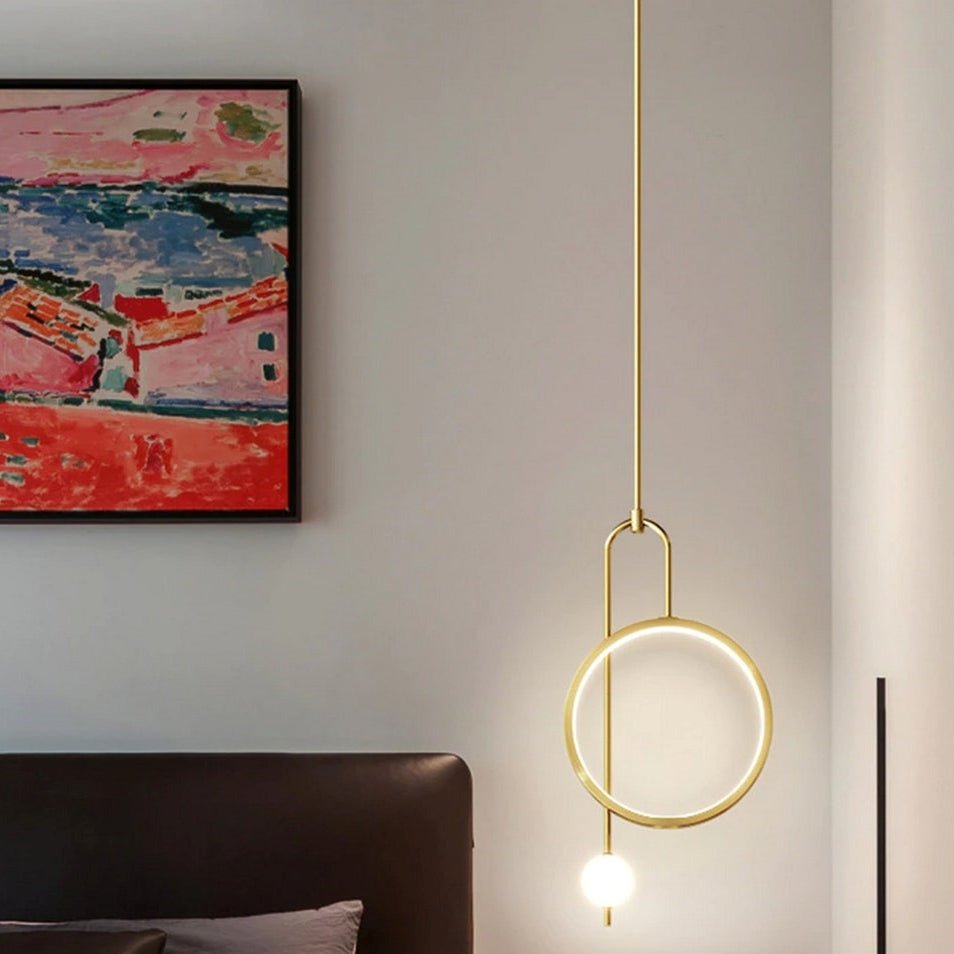 Best new ADDY Minimalist Round Pendant P5020
