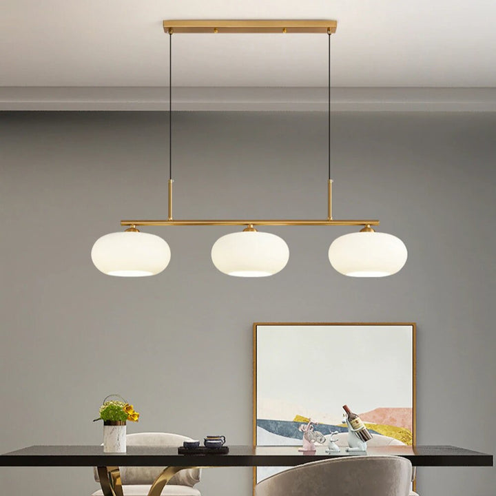 Best new ALICE Modern Glass Kitchen Pendant Light P5383