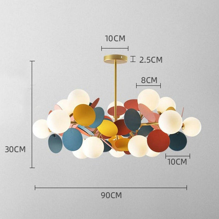 Best new BABIES Europian Art Colorful Pendant P5033
