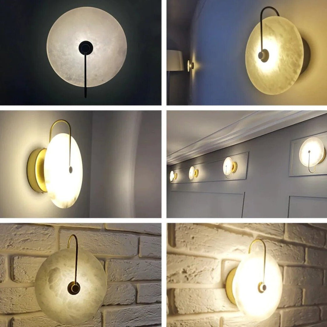 Best new BAILEY Modern Marble Wall Light W4881