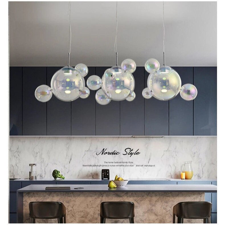 Best new BENOITE Glass Ball Bubbles Chandelier C5396
