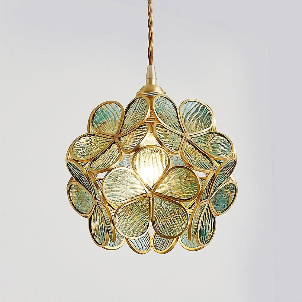 Best new BLOSSOM Modern Glass Petals Nordic Decorative Wall Light