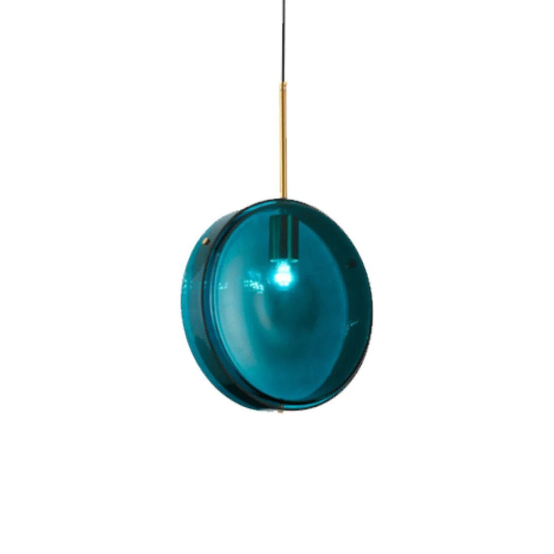 Best new BLUE Unique Modern Glass Pendant P5113