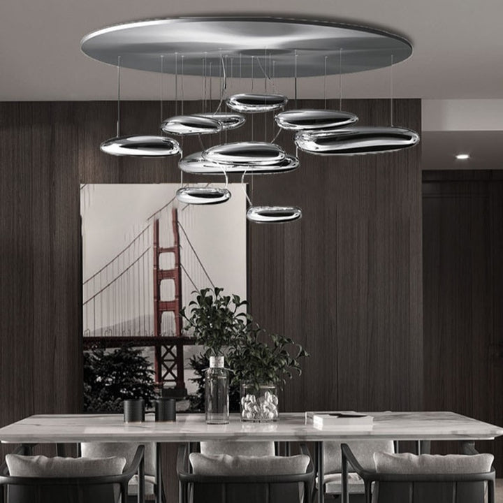Best new CADENZA Modern Chrome Home Decor Pendant Light P5368