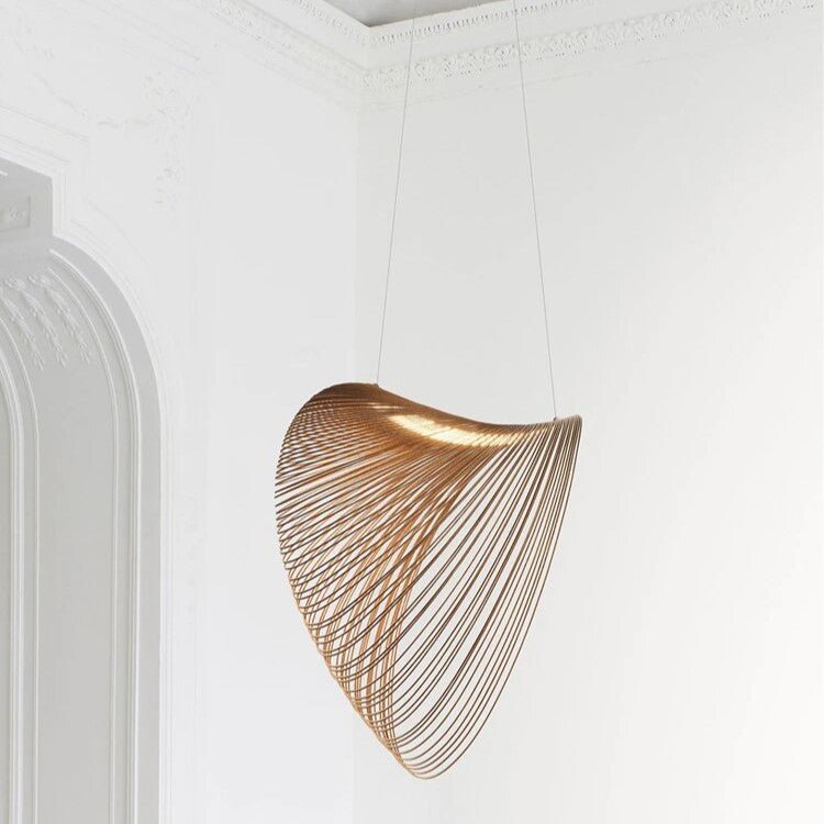 Best new CARLOTA Wood Nordic Living Room Pendant Light P5252