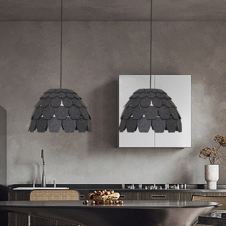 Best new CHAYA Creative Scales Style Multi-Color Pendant Light P5334