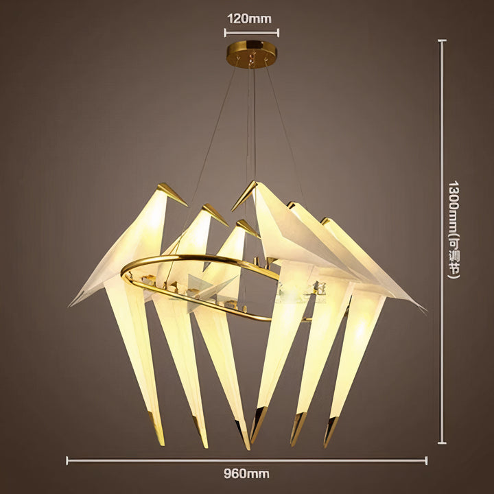 Best new CRANE Vintage Modern Bird Pendant P5041