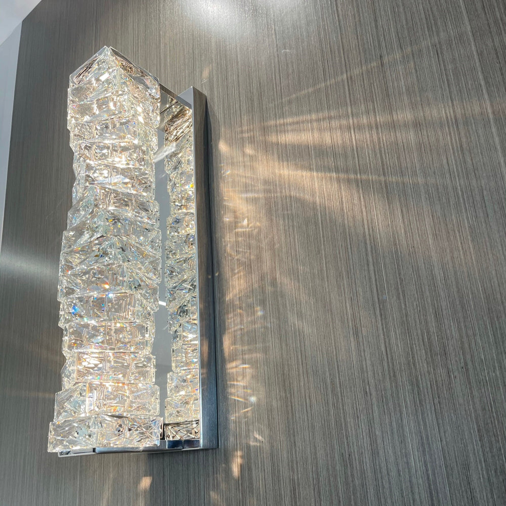 Best new CRISTALLO Brock Crystal Wall Light W5035
