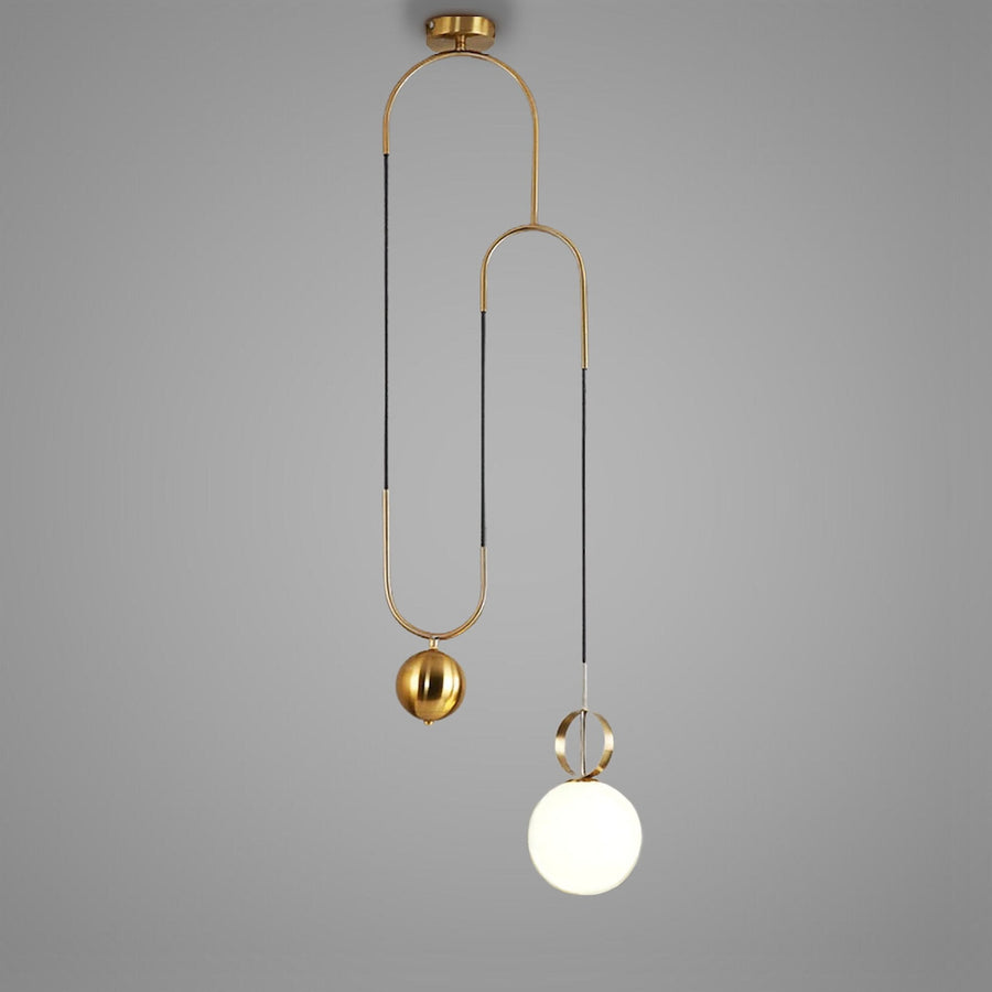 Best new CURVES Modern Minimalist Pendant P4874