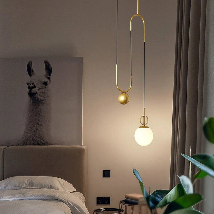 Best new CURVES Modern Minimalist Pendant P4874