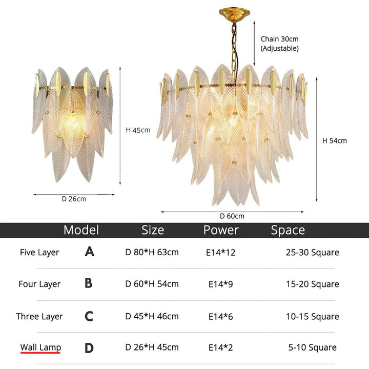 Best new Ceiling Light Glass Crystal Lamp Gold Home Decor Pendant Light